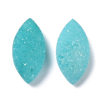 Natural Druzy Agate Cabochons G-L553-45A-01-1