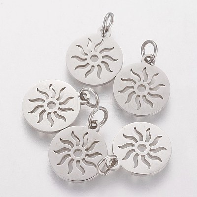 Non-Tarnish 304 Stainless Steel Pendants LS-X-STAS-Q201-T449S-1