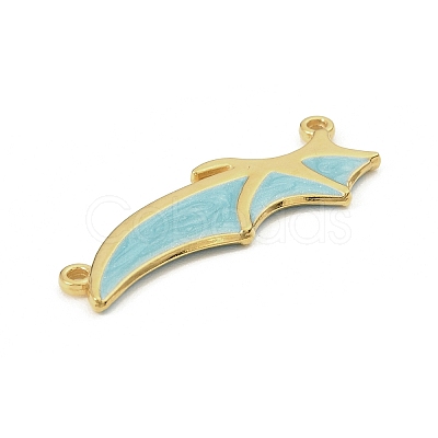 304 Stainless Steel Enamel Connector Charms STAS-Z199-07P-03-1