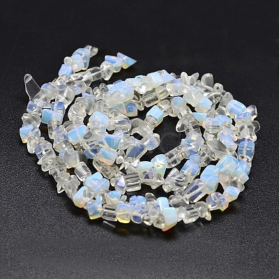 Chip Opalite Beads Strands X-G-N0134-15-1