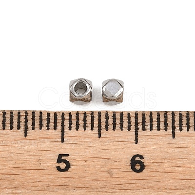 304 Stainless Steel Beads STAS-D394-02K-P-1
