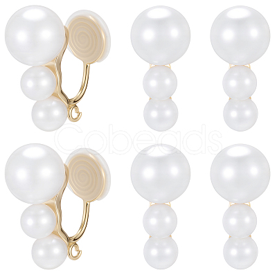 10Pcs Brass Ear Cuff Findings KK-BBC0022-46-1