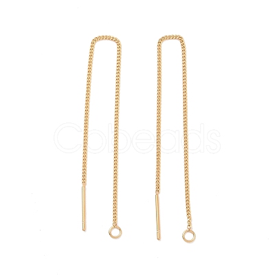 Ion Plating(IP) 304 Stainless Steel Stud Earring Finding X-STAS-E161-07G-1