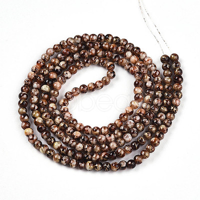 Baking Paint Glass Beads X1-DGLA-N003-4mm-B06-1