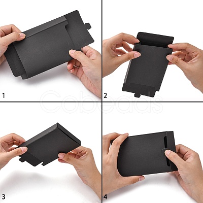 Foldable Creative Kraft Paper Box CON-L018-C05-1