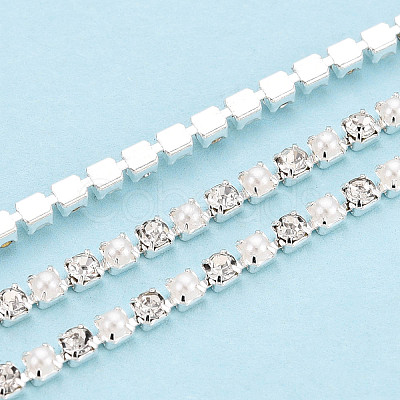Iron Rhinestone Cup Chains CH-N005-02I-1
