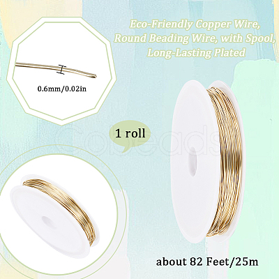 SUNNYCLUE Eco-Friendly Copper Wire CWIR-SC0001-04D-G-1