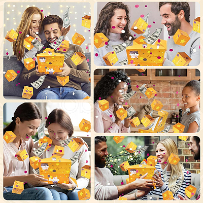 Birthday Cardboard DIY Surprise Gift Box Creative Bounce Boxes Sets DIY-WH20031-064B-1