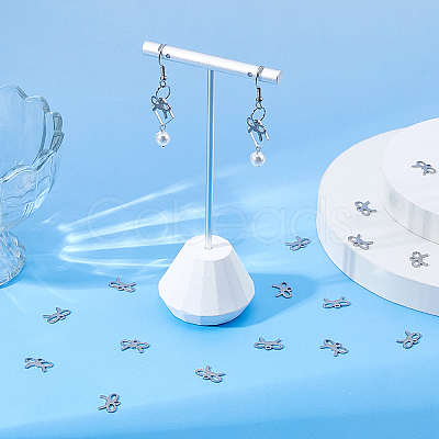 200Pcs 201 Stainless Steel Pendants STAS-DC0017-13-1
