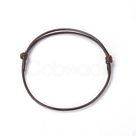 Korean Waxed Polyester Cord Bracelet Making AJEW-JB00011-01-1