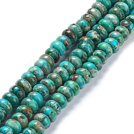 Natural Imperial Jasper Beads Strands G-C034-01C-1