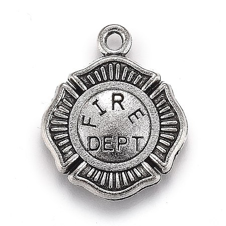 Tibetan Style Alloy Pendants PALLOY-H190-03AS-1
