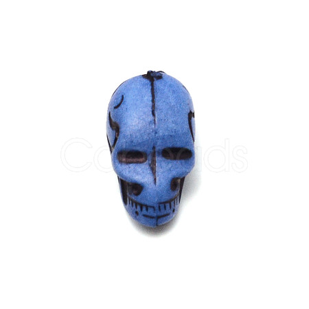 Opaque Acrylic Beads SACR-WH0006-02A-1
