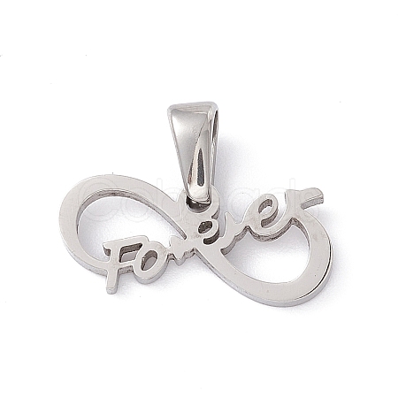 Non-Tarnish 304 Stainless Steel Charms STAS-G284-04P-1