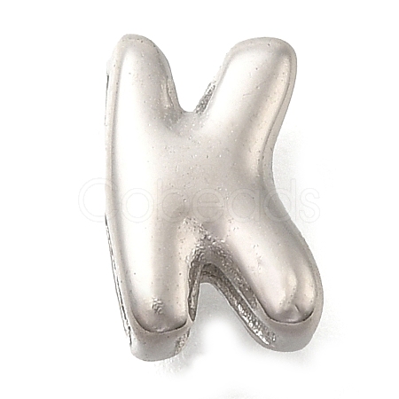 304 Stainless Steel Slide Charms STAS-B075-37P-K-1