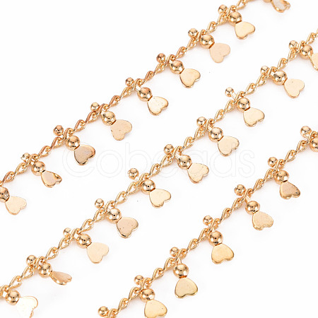 Handmade Brass Curb Chains CHC-S012-108-1