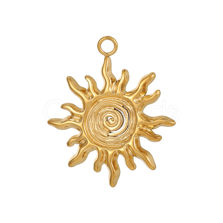 304 Stainless Steel Pendants STAS-OY019-85G-1