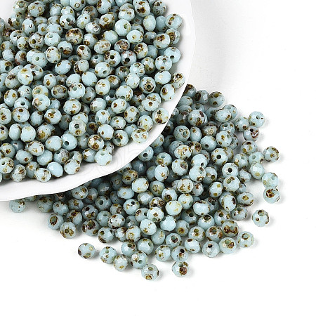 Baking Paint Glass Seed Beads SEED-N011-03B-1