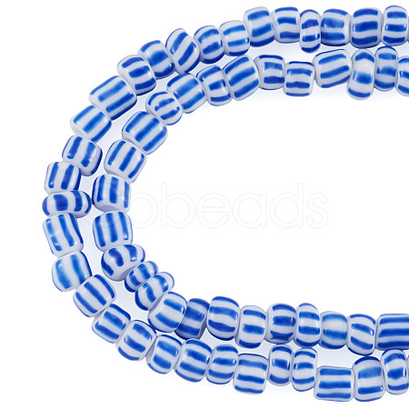 2Strands Handmade Lampwork Beads Strands BLOW-TADJ0001-01D-1
