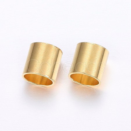 304 Stainless Steel Tube Beads STAS-O098-09G-1