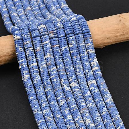 Dyed Synthetic Imperial Jasper Beads Strands G-A272-C06-05-1