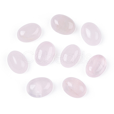 Natural Rose Quartz Cabochons G-A094-01B-12-1