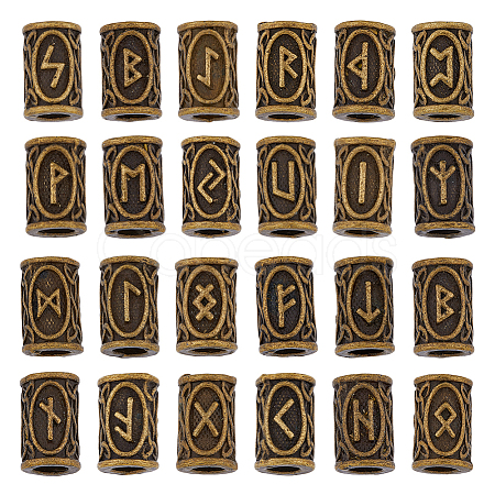 1 Set Alloy European Beads FIND-HY0003-12-1