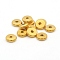 Ion Plating(IP) 304 Stainless Steel Beads, Disc/Flat Round, Real 18K Gold Plated, 5x2mm, Hole: 1.8mm