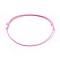 Eco-Friendly Korean Waxed Polyester Cord Bracelet Making, Pearl Pink, 10-5/8 inch~11 inch(27~28cm), 1mm