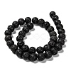Natural Lava Rock Round Bead Strands X-G-M169-10mm-03-2