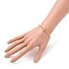 Brass Paperclip Chain Bracelets BJEW-JB05736-3