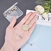 Rack Plating Brass Cubic Zirconia Beads ZIRC-NB0001-09-3