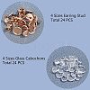 DIY Stud Earring Making Kits DIY-UN0001-46RG-4