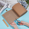 Single Face Corrugated Cardboard Roll for Packing DIY-WH0671-194A-02-3