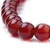 Natural Carnelian Beads Strands X-G-S259-32-8mm-3