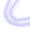 Transparent Glass Beads Strands GLAA-T032-T4mm-MD01-3