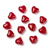 Handmade Silver Foil Glass Beads SLH12MM01Y-2