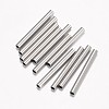 Non-Tarnish 304 Stainless Steel Tube Beads X-STAS-G071-33P-1