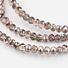 Electroplate Glass Beads Strands EGLA-P018-2mm-HR-B01-1