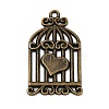 Tibetan Style Alloy Pendants TIBEP-S317-36AB-NR-1