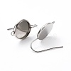 Tarnish Resistant 304 Stainless Steel Earring Hooks STAS-F271-01C-P-3