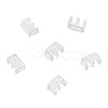 6Pcs 925 Sterling Silver Hollow Initial Beads STER-TA0001-53E-2