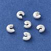 Brass Crimp Beads Covers FIND-Z039-07B-S-2
