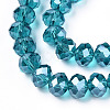 Electroplate Glass Beads Strands EGLA-A034-T1mm-A33-2