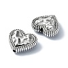 Tibetan Style Alloy Beads TIBEB-F065-08AS-04-2