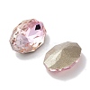 Glass Rhinestone Cabochons RGLA-G020-02B-D508-3