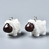 Opaque Resin Pendants RESI-S356-070-2