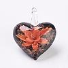 Handmade Lampwork Pendants LAMP-F009-09-2