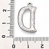 304 Stainless Steel Pendants STAS-N117-01P-D-3