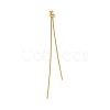 Brass Ball Chain Ear Nuts KK-G510-18G-1